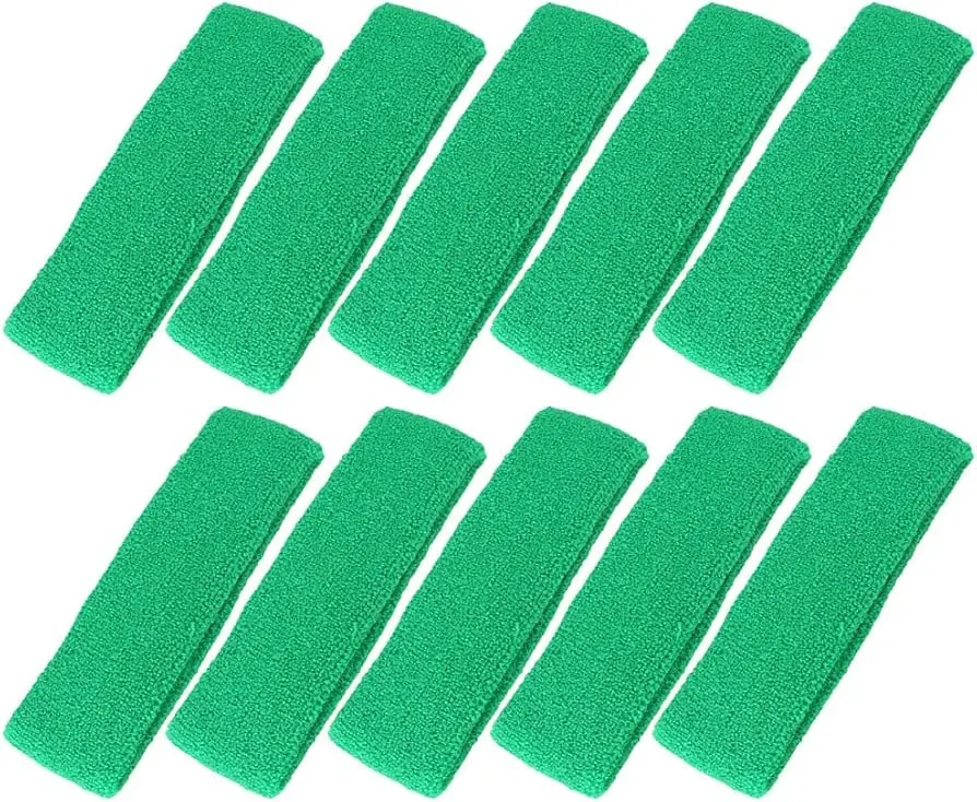 Mallofusa ® 10 PCS Sports Basketball Headband/Sweatband