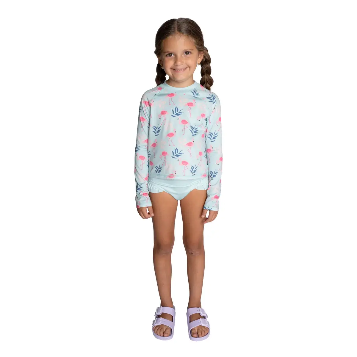 Pekkle Toddler 3-piece Rashguard Swim Set