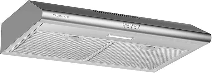 Soonye 30" Stainless Steel Under Cabinet Range Hood