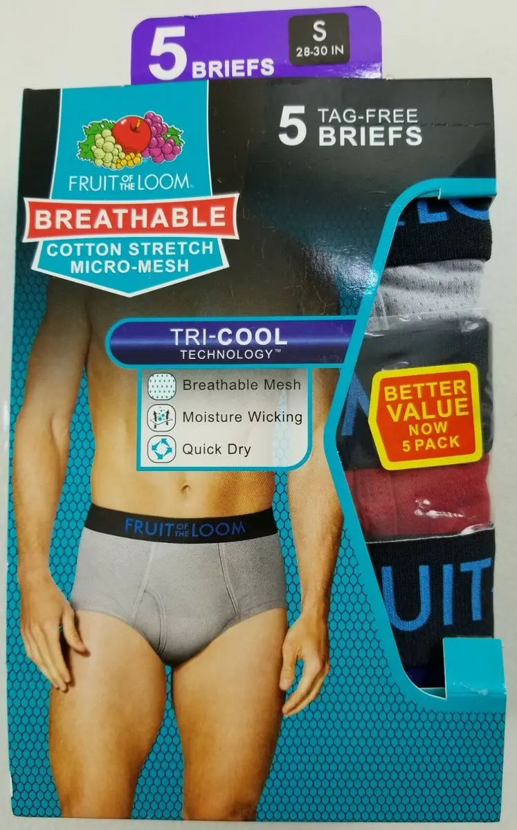 Fruit of the Loom Briefs 4-Pack S/P