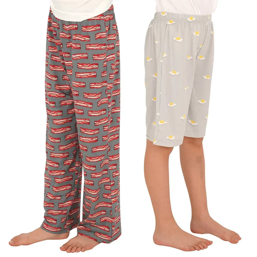 Munki Munki Pajamas Boys and Men's 2-Piece (SIZE S)