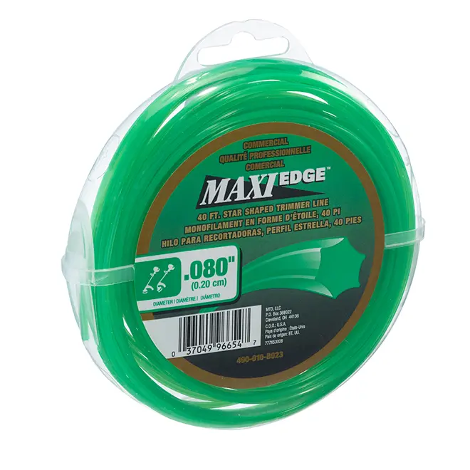 Maxi Edge 40-ft x 0.080-in dia Green Universal Star-Shaped Edge Monofilament Spooled Trimmer Line