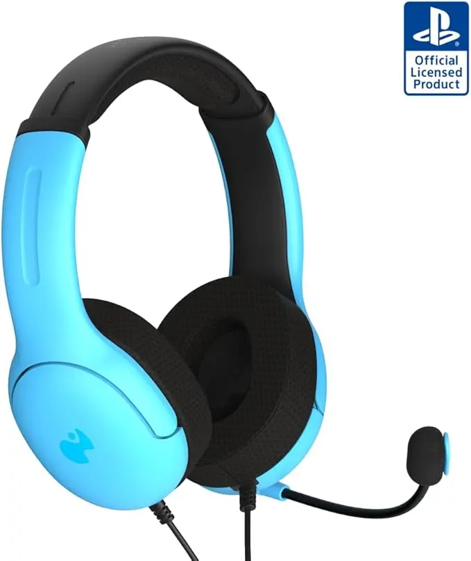 PDP AIRLITE Wired Headset Neptune Blue For PS5 & PS4