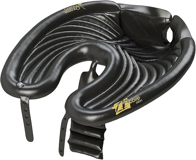 CHROMECHERRY Mobile Salon Inflatable Basin