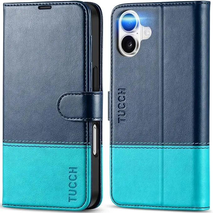 TUCCH Wallet Case for iPhone 16