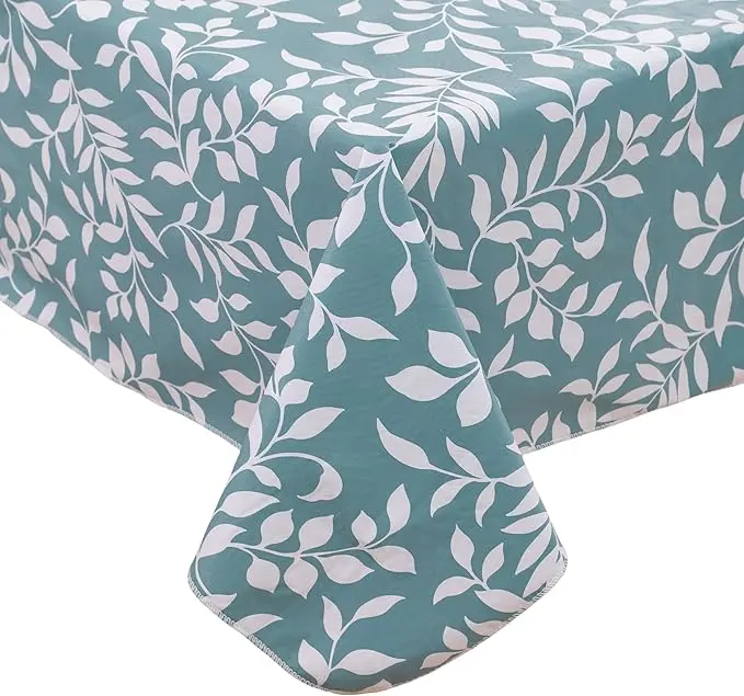 Heavy Duty Vinyl Tablecloth with Flannel Backing