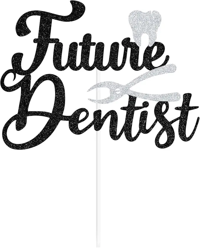 Future Dentist Cake Topper