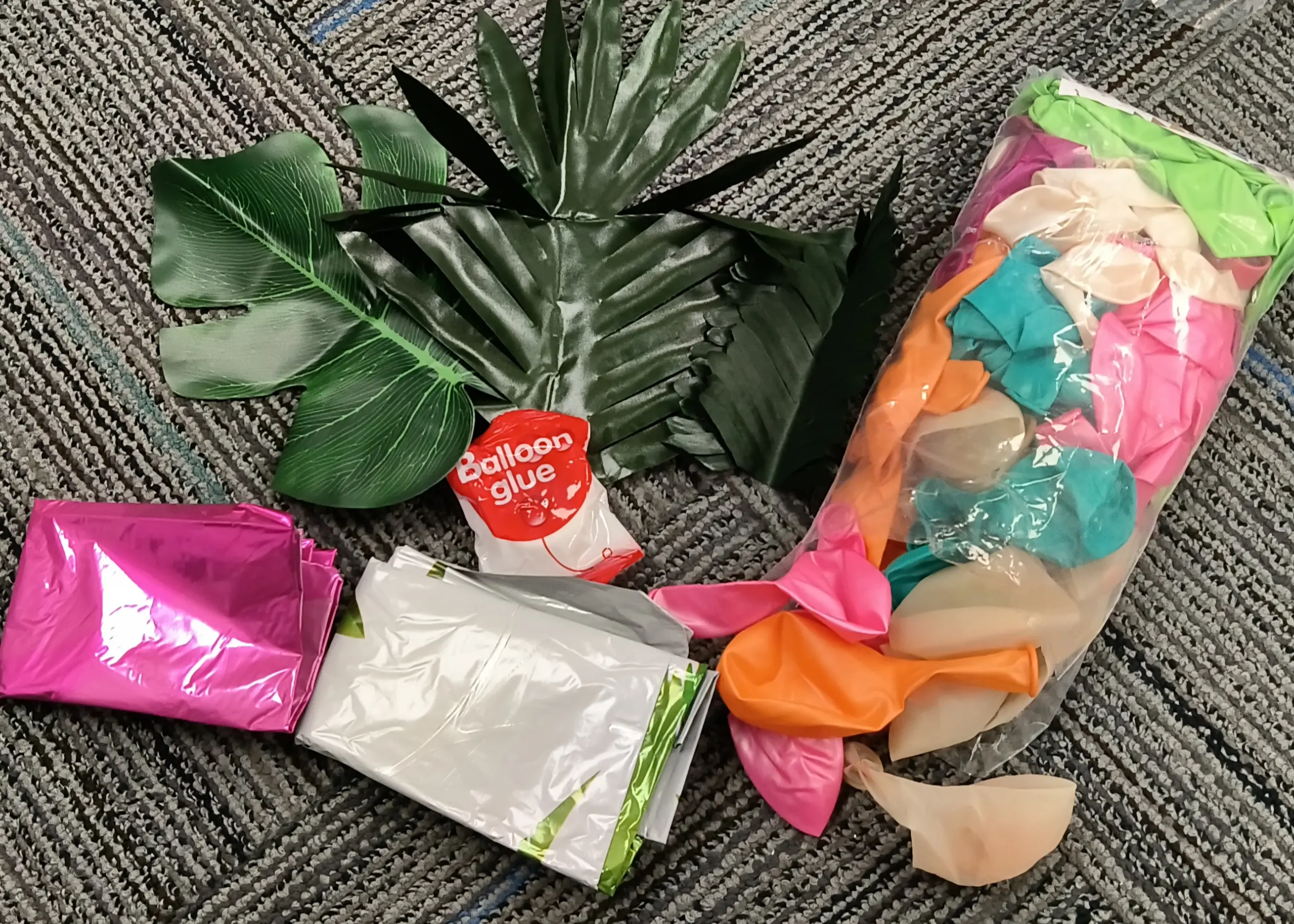 Tropical balloon Party pack