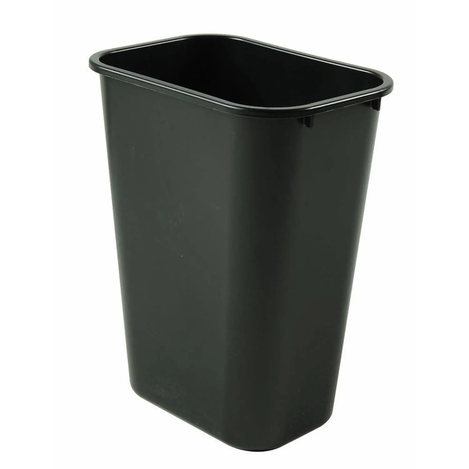 Rubbermaid Commercial® Large Black Wastebasket
