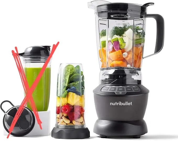 NutriBullet Blender Combo 1200 Watt, Dark Gray