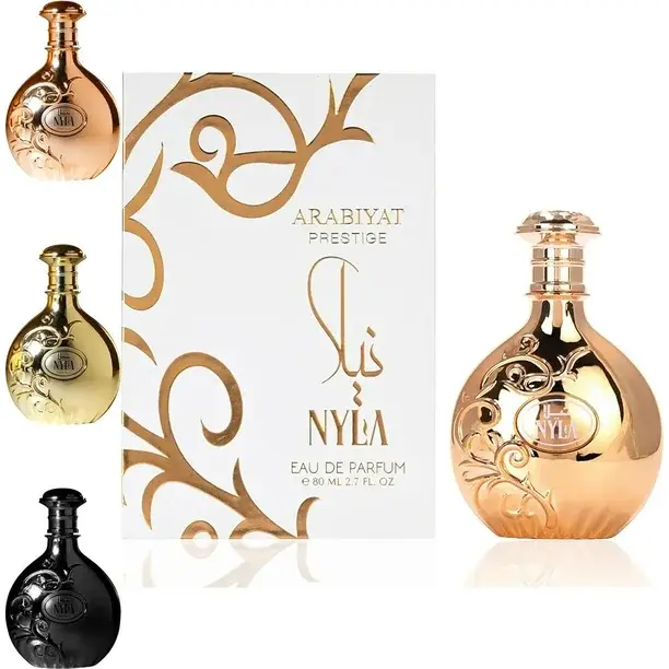 Ara-biyat Prestige Nyla Vanielle Eau de Body Spray, For Women,2.7 fl oz (Nyla)