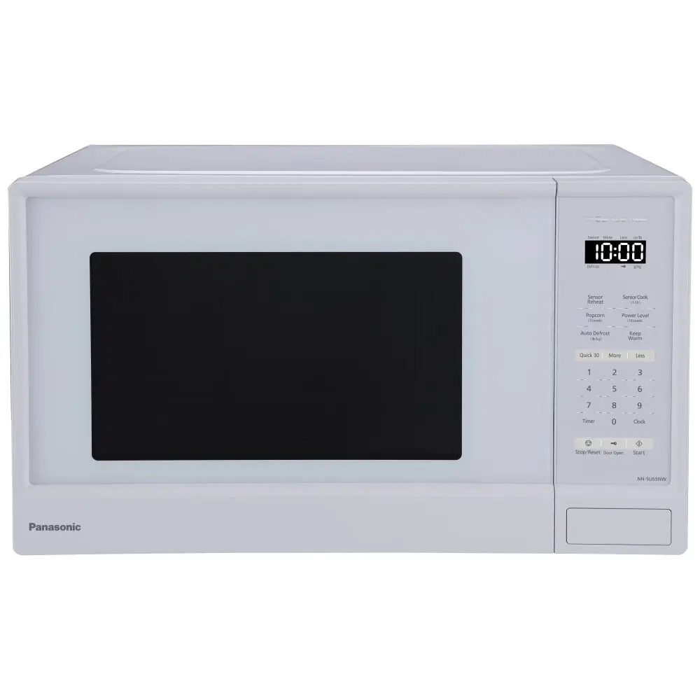 *AS-IS* White Countertop Microwave, 20 inch Exterior Width