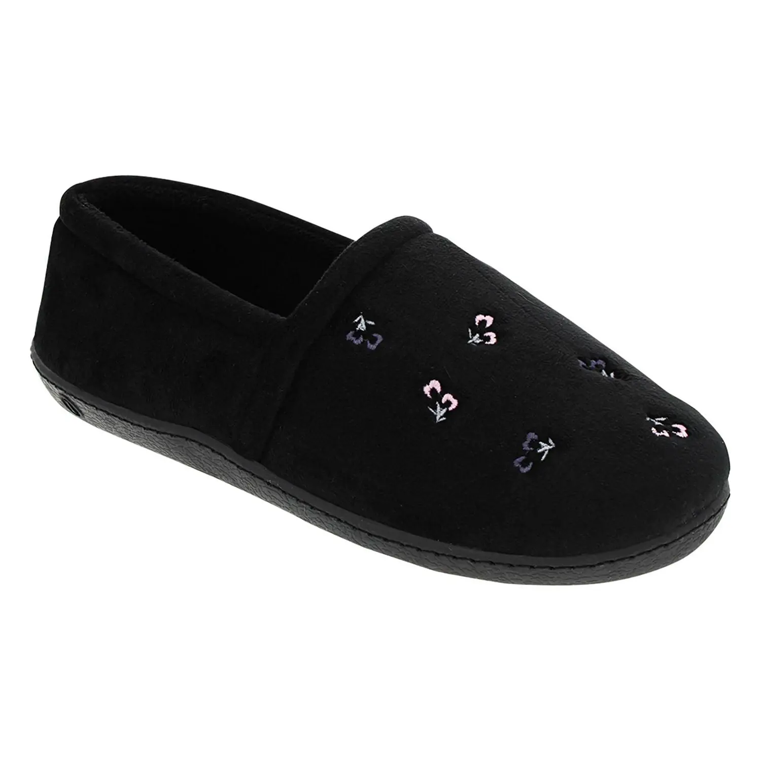 ISOspa by isotoner® Women's Angie Velour Espadrille Slippers (M/M)