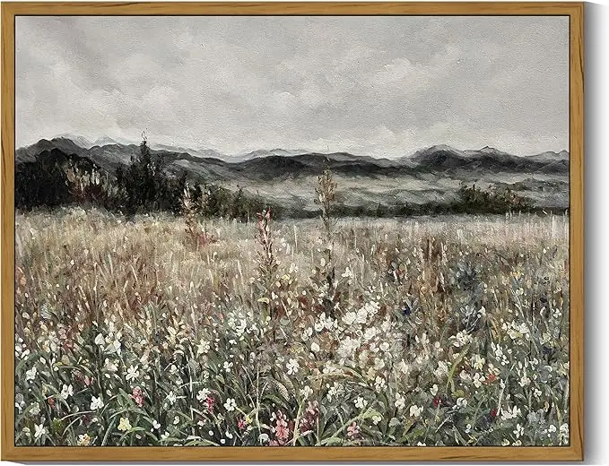 SHENIFY Vintage Landscape Framed Wall Art 11x14in