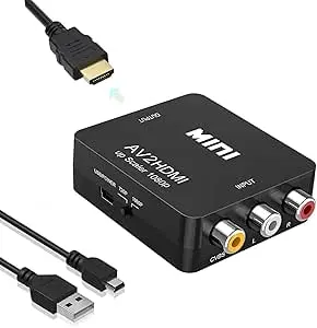 RCA to HDMI Adapter 1080P