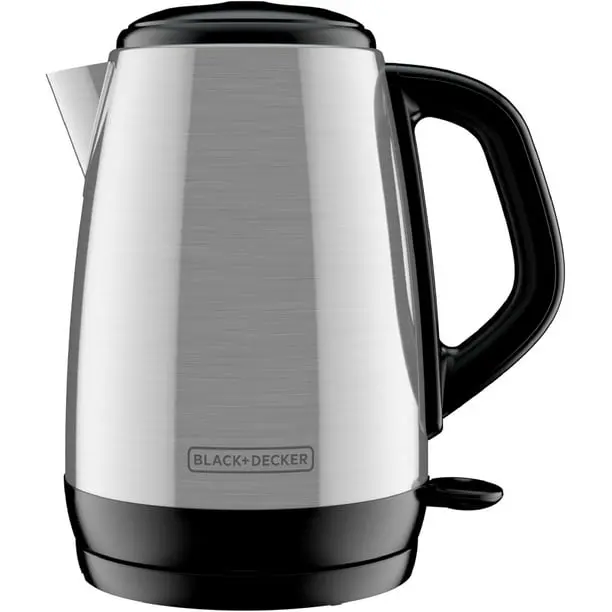 Black+Decker 1.7L Stainless Steel Electric Cordless Kettle