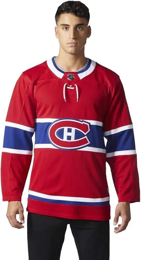 adidas Mens Montreal Canadiens NHL Authentic Pro Home Jersey