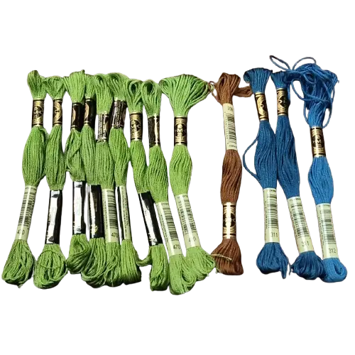 DMC 117 6 Strand Cotton Embroidery Floss Assorted (Pack of 13)