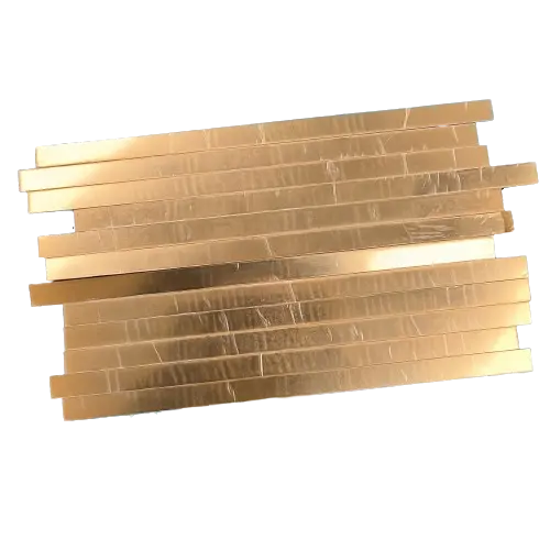 12PCS Reflective Gold Adhesive Strips 40cm x 2cm