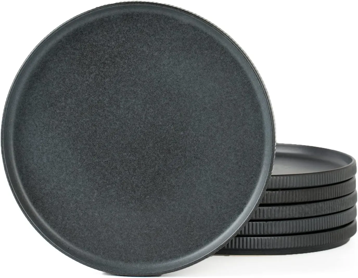 famiware Star Salad Plates for 5, 8 inches Plate Set, [ ONLY 5 Plates ]