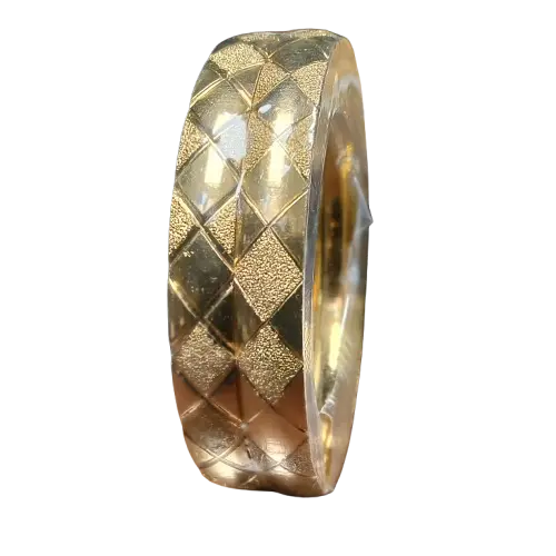 Polished 2PK Bangles Gold-Plated (Size 2.4")