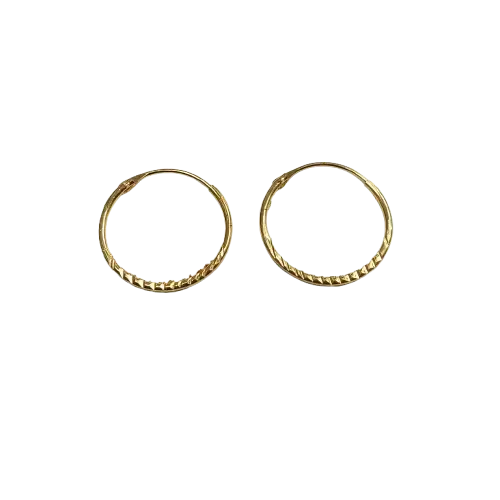 Small Gold Hoop Earrings