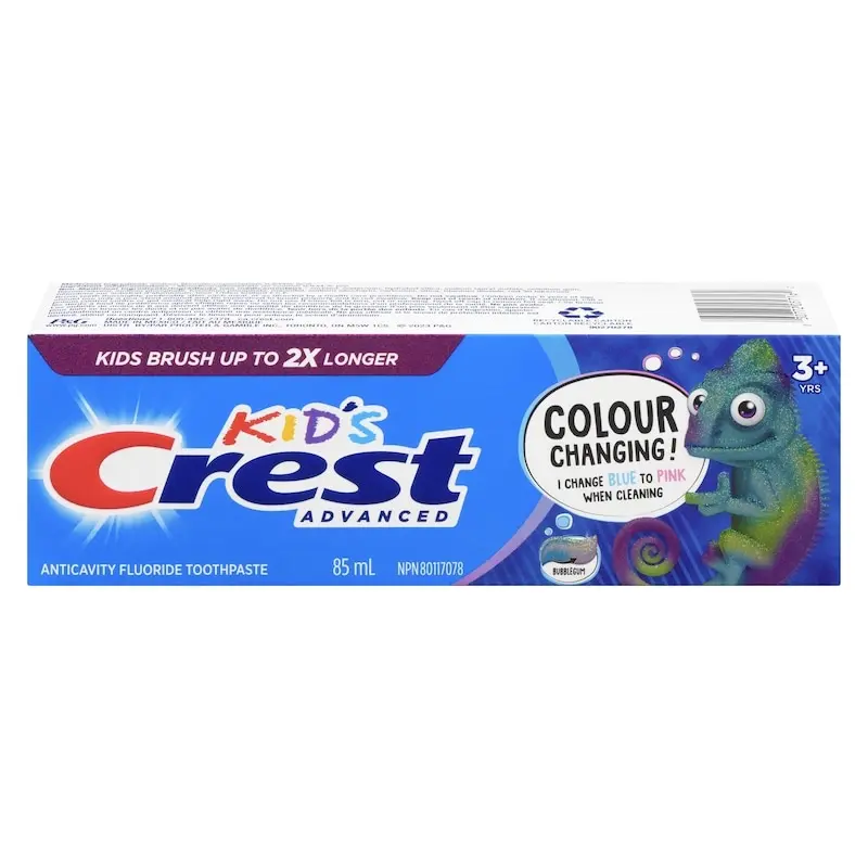 Crest Kids Toothpaste Advanced Colour Changing EXP: SE26