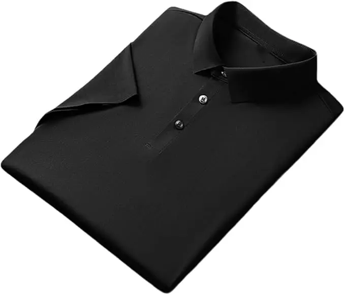 Men Polo Shirt Classic Short Sleeve Tee (XXS)