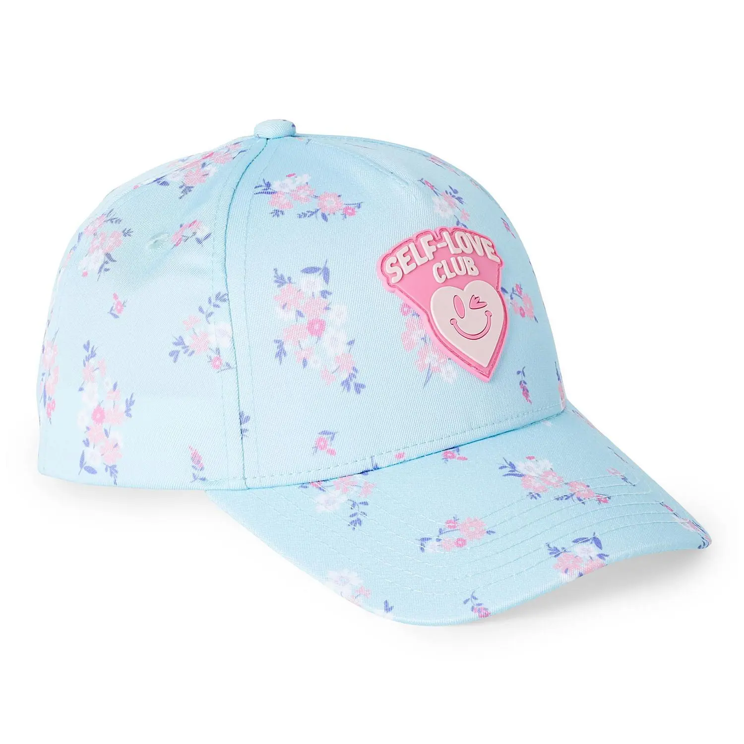 Justice Self-Love Club Girls' Floral Cap