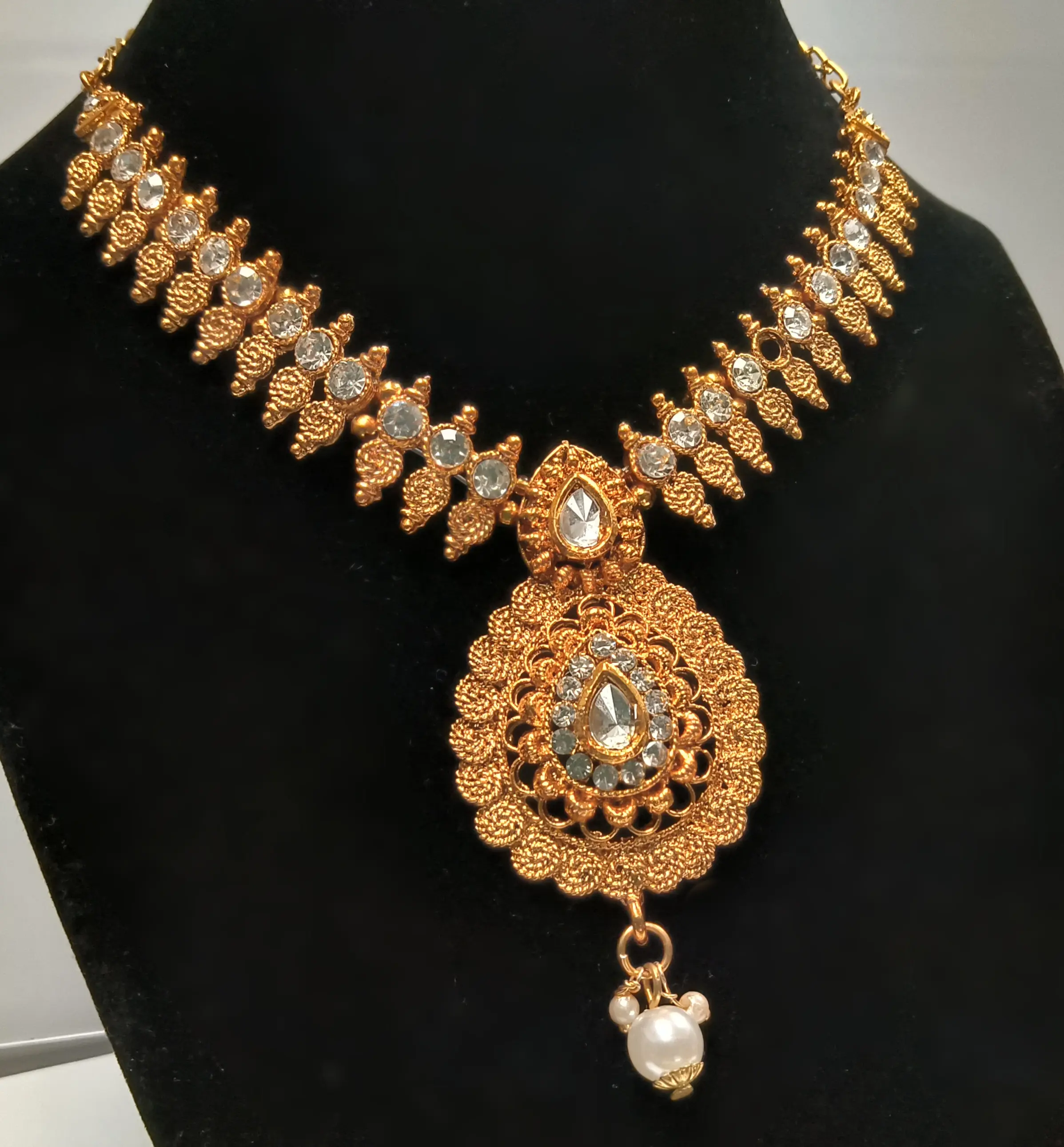 Treasure Oval Gold Plated Necklace