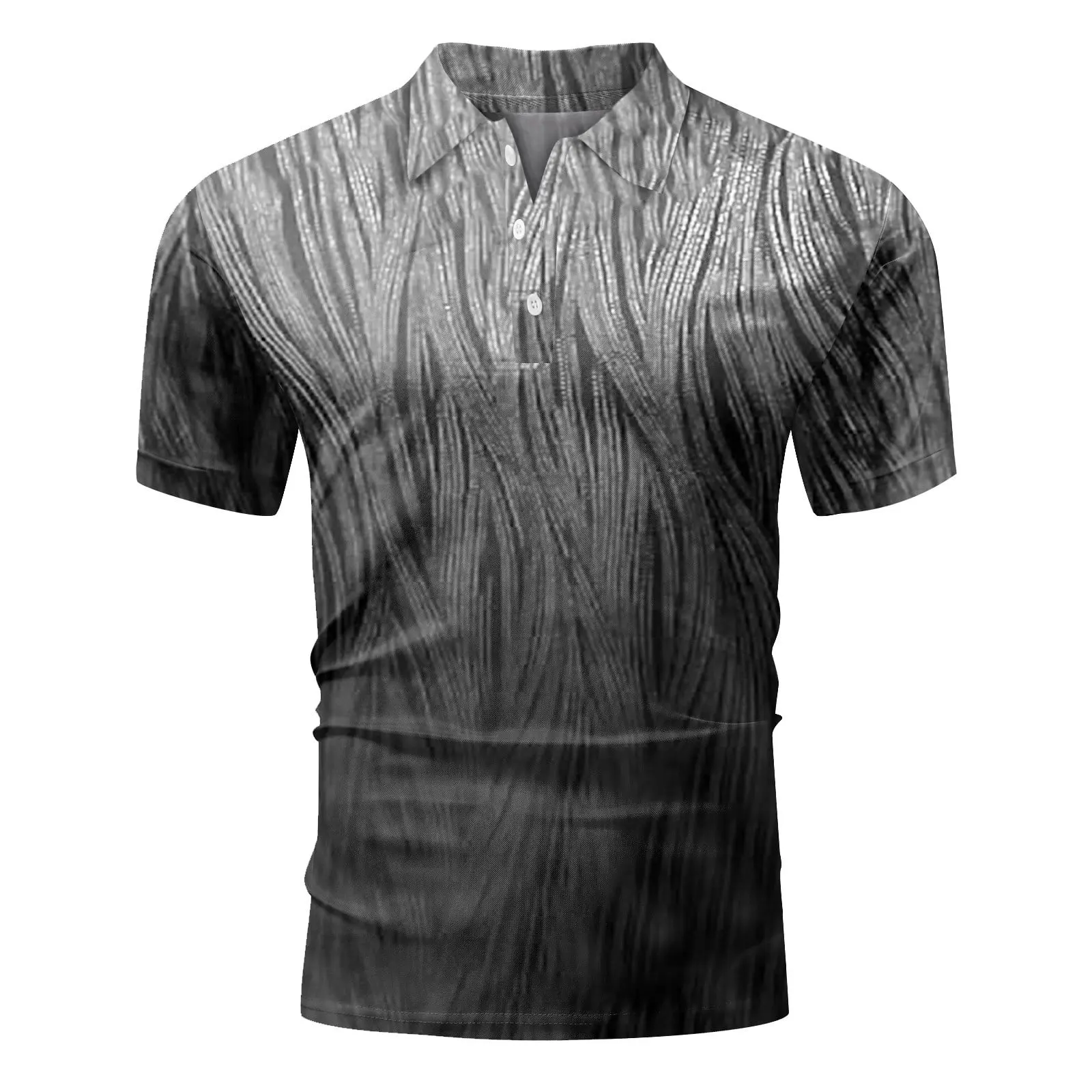 CMAO Men Grey Polo Shirt (3XL)