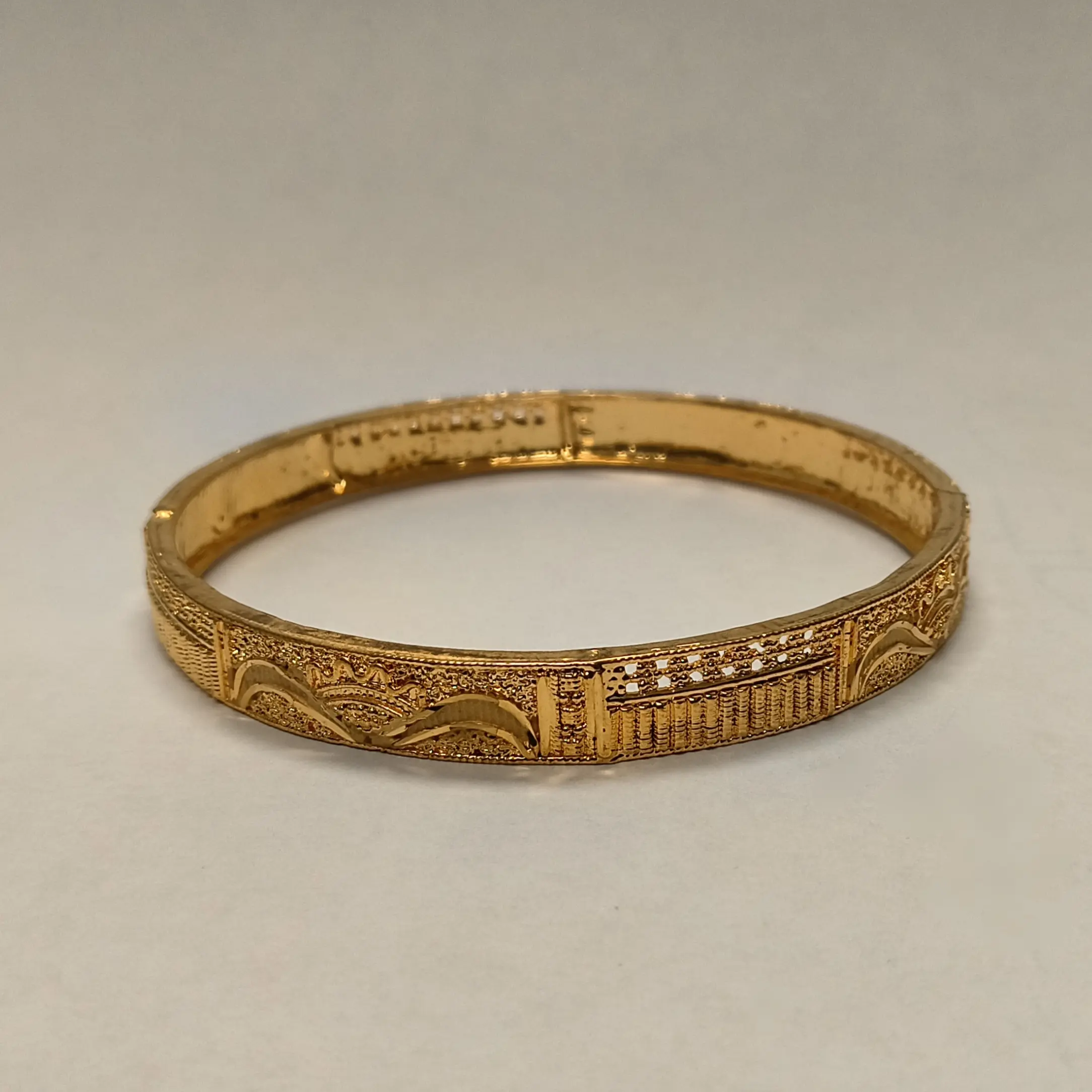 Florent Gold Plated Single Bangle