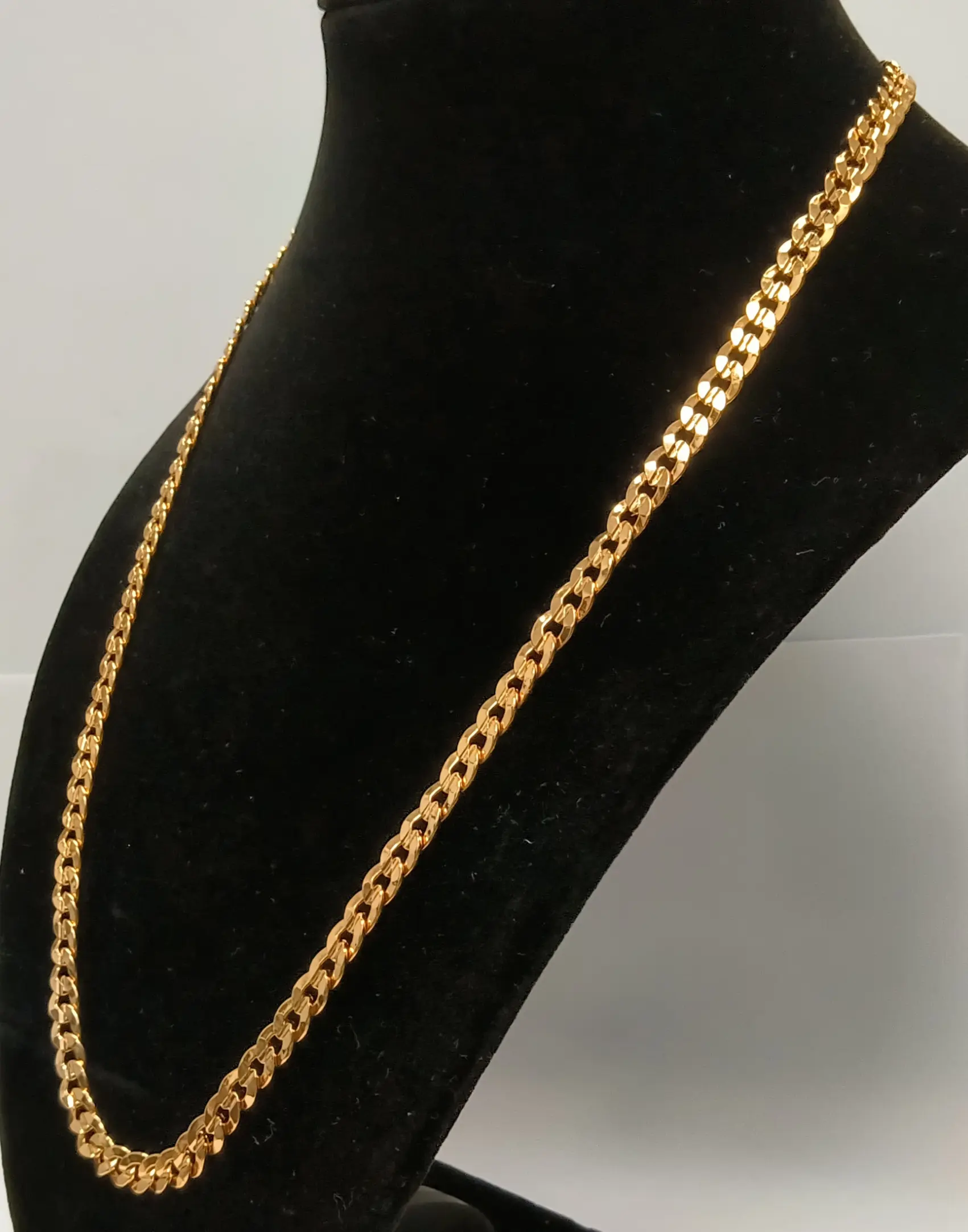 Thin Chain Gold Plated Necklace